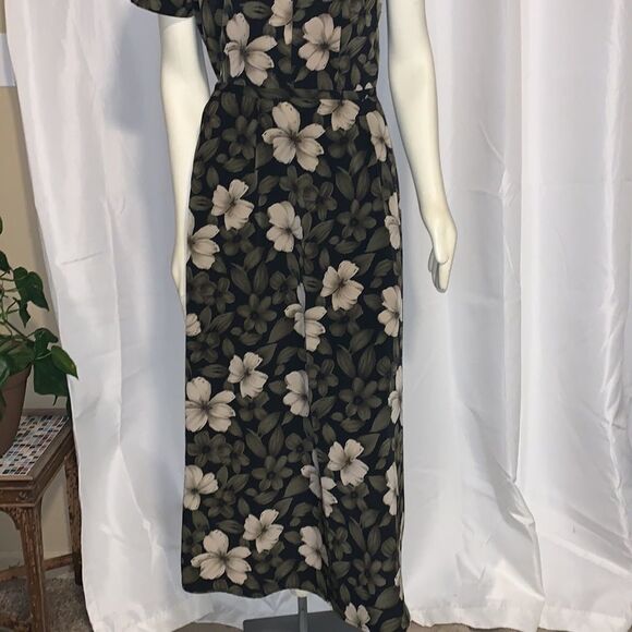 Vintage 90’s Floral print two piece dress. Size 8 - Picture 2 of 9